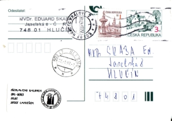 CDV 007 - CZ 1997 96 004 ●